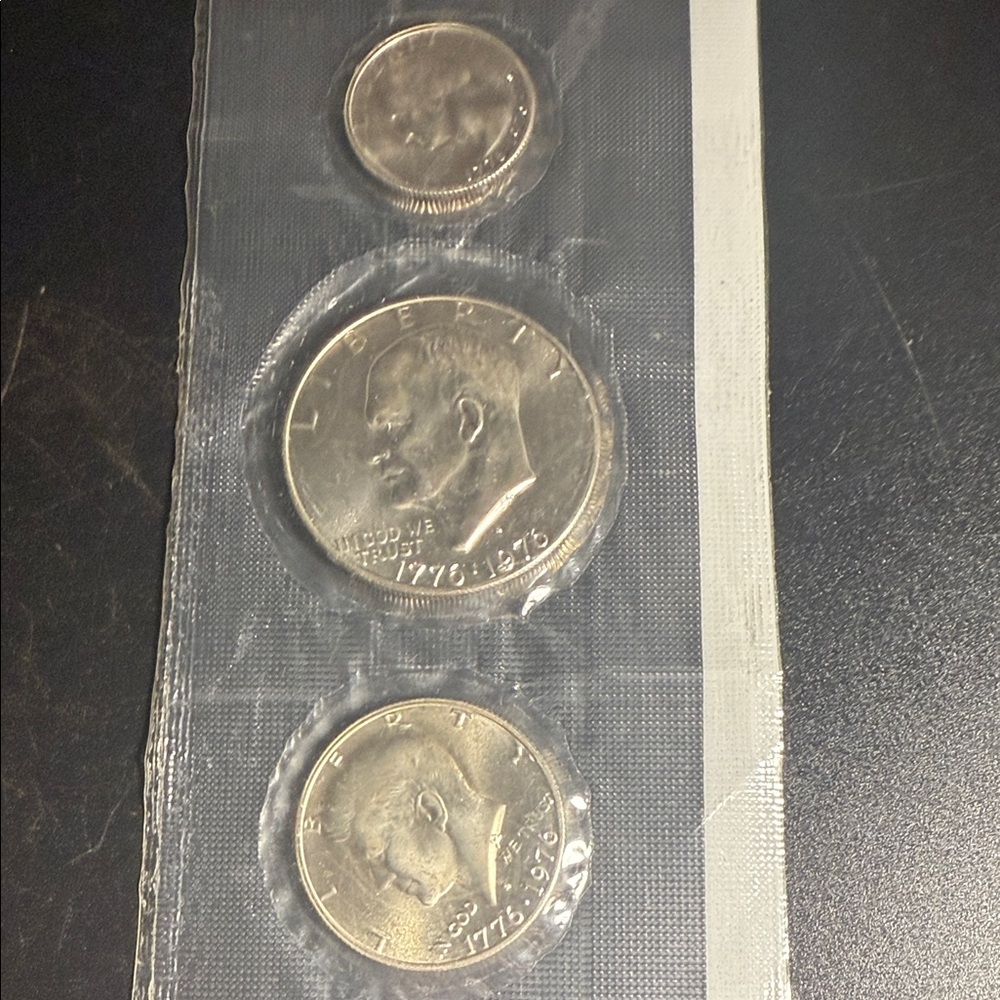 1776-1976S United States Bicentennial Silver Uncirculated Set of 3 Coins